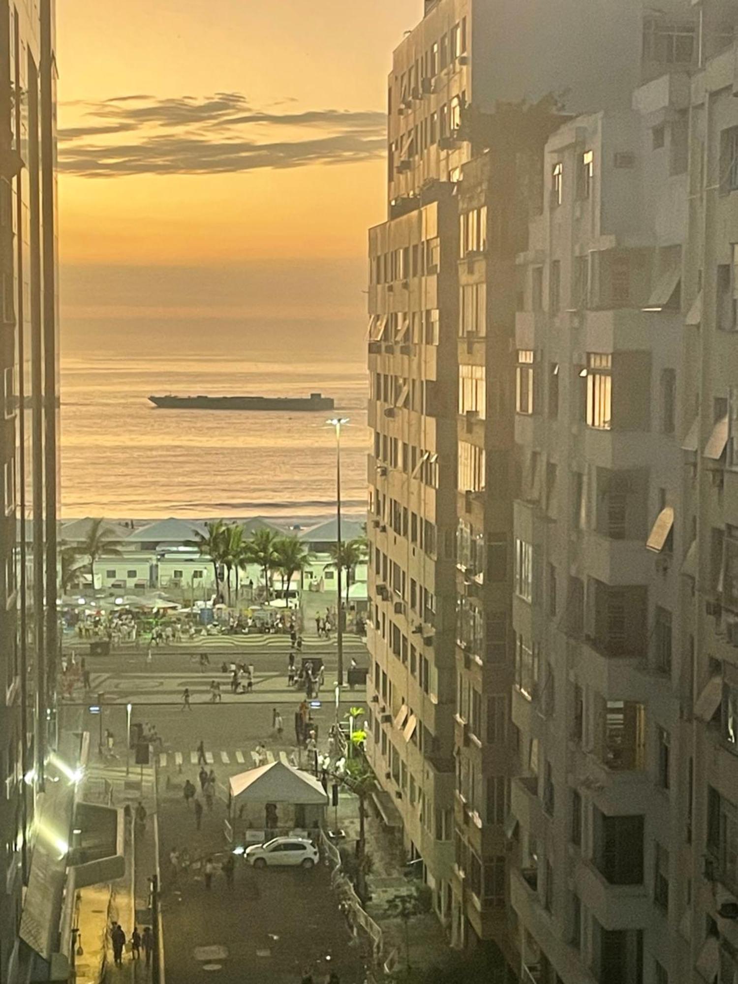 Apartamento Copacabana, Vista Para O Mar E Com Garagem Rio de Janeiro Luaran gambar