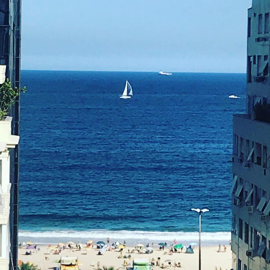 Apartamento Copacabana, Vista Para O Mar E Com Garagem Rio de Janeiro Luaran gambar